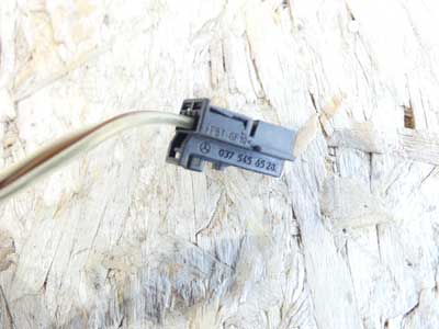 Mercedes Black 4 Pole 3 Wire Connector 2 03754565286